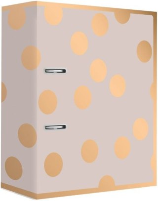 Segregator INTERDRUK A4/75 2R DŹ Satynowa metaliza Dots