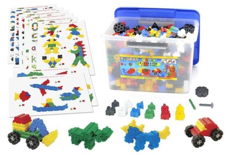 Morphun Starter Mega Zestaw 1200 el. - klocki konstrukcyjne 3+