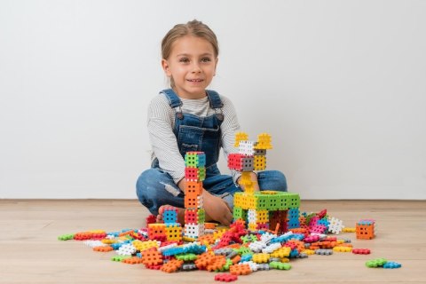 Klocki wafle Marioinex Mini Waffle 300 elementów - zestaw 4+