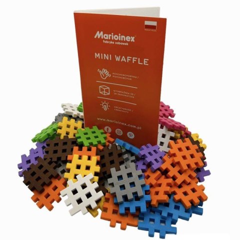 Klocki konstrukcyjne Mini Waffle 500 el. - Marioinex 4+