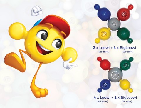 Klocki Loowi i Big Loowi Mix 200 el. Klocki Loowi i Big Loowi Mix 200 el.
