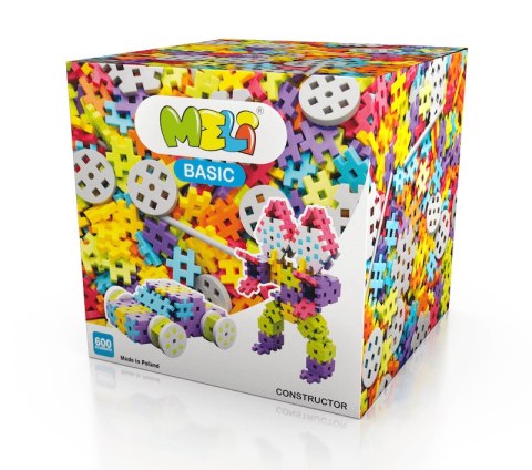Klocki konstrukcyjne Meli Constructor 600 el. Klocki konstrukcyjne Meli Constructor 600 el.