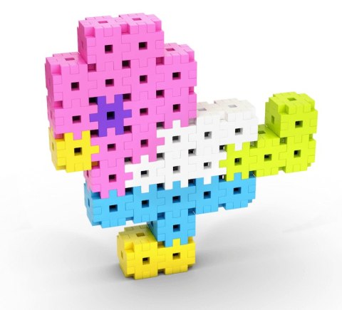 Klocki Meli Maxi Pink 100 elementów - konstrukcyjne 1+