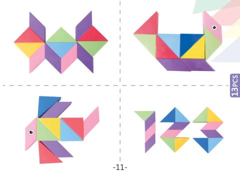 Klocki Magnetyczny Tangram - Magic Tangram 100el. Klocki Magnetyczny Tangram - Magic Tangram 100el.
