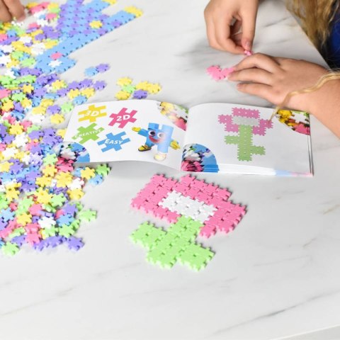Klocki konstrukcyjne Meli Minis Pastel 1200 elementów - od 4 lat