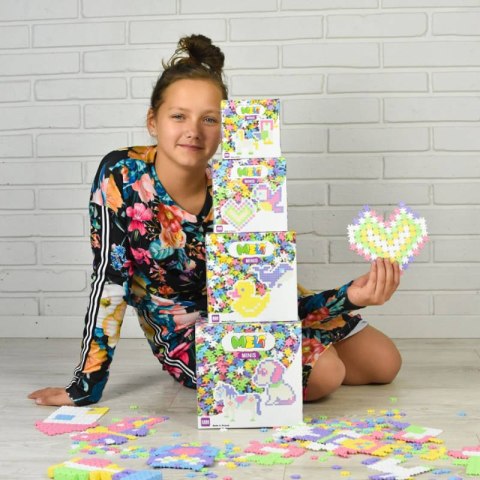 Klocki konstrukcyjne Meli Minis Pastel 1200 elementów - od 4 lat
