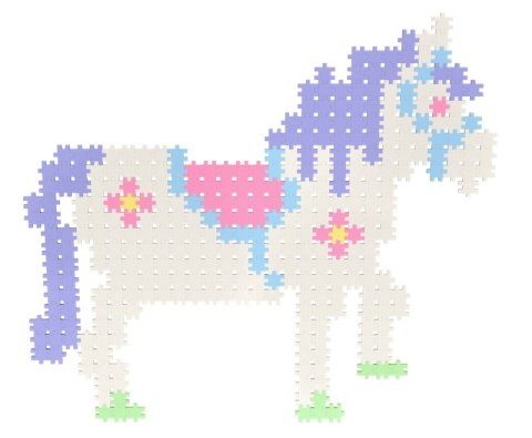 Klocki konstrukcyjne Meli Minis Pastel 1200 elementów - od 4 lat