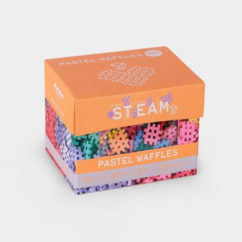 Klocki waflowe Mini Waffle Pastel 500 el. - Marioinex 4+