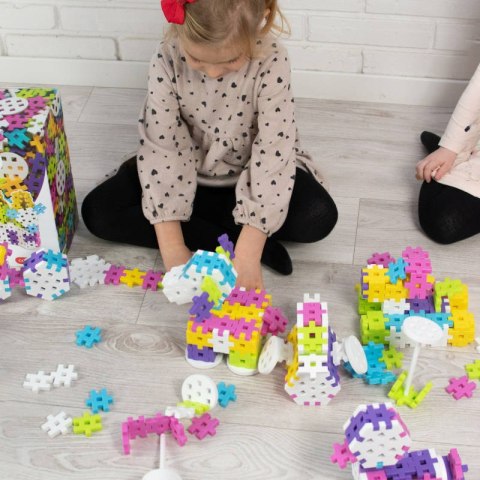 Klocki Meli Maxi Constructor Pink 70 el. - zestaw 3+