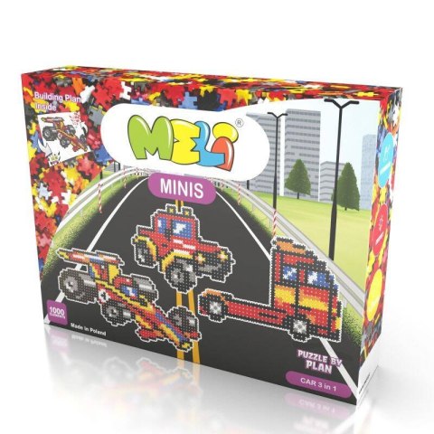 Klocki Meli Minis Car 3w1 1000 el. Klocki Meli Minis Car 3w1 1000 el.