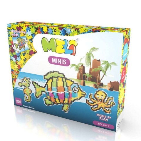 Klocki Meli Minis Sea 3w1 1000 el. Klocki Meli Minis Sea 3w1 1000 el.