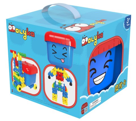 Klocki kreatywne Molyka Blue Box 158 el. Klocki kreatywne Molyka Blue Box 158 el.