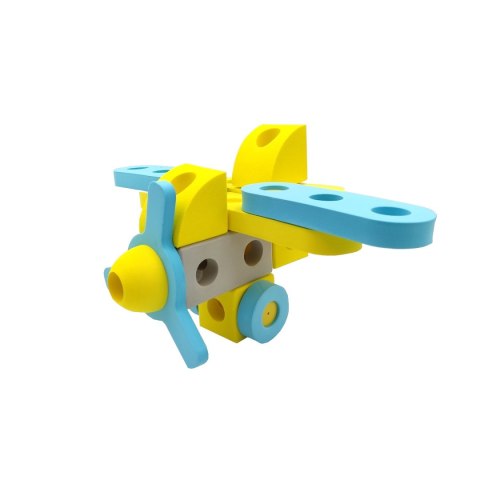Piankowe klocki konstrukcyjne Gear Joy - Pojazdy - 67 el. Piankowe klocki konstrukcyjne Gear Joy - Pojazdy - 67 el.