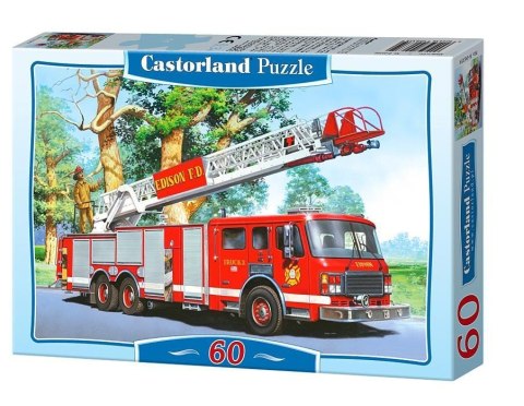 Puzzle 60 Wóz strażacki CASTOR Puzzle 60 Wóz strażacki CASTOR