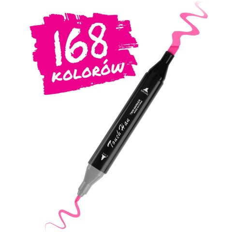 Markery alkoholowe z torbą 168 szt Nukido NK-914 Markery alkoholowe z torbą 168 szt Nukido NK-914