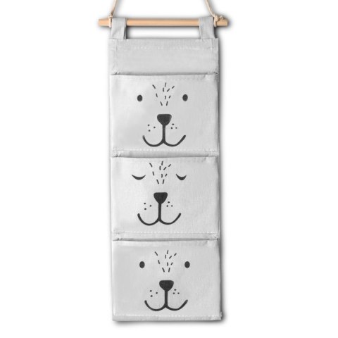Organizer wiszący na zabawki NK-403 Nukido - szary Organizer wiszący na zabawki NK-403 Nukido - szary