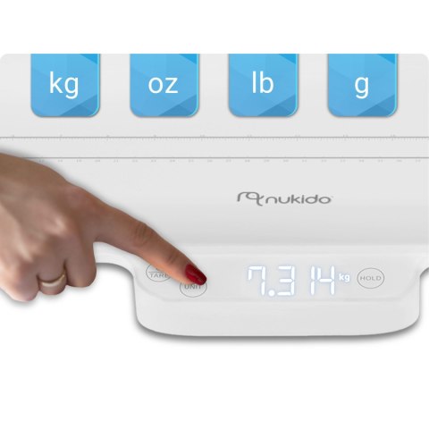 Elektroniczna waga dla niemowląt NK-951 Nukido Elektroniczna waga dla niemowląt NK-951 Nukido