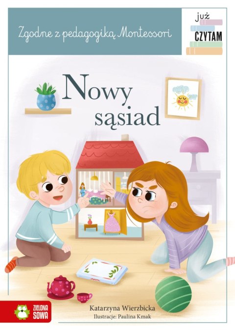 Już czytam. Montessori. Nowy sąsiad Już czytam. Montessori. Nowy sąsiad