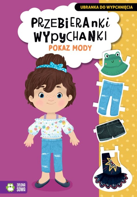 Przebieranki wypychanki. Pokaz mody Przebieranki wypychanki. Pokaz mody