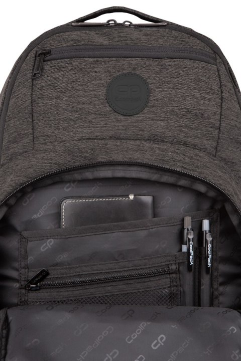 COOLPACK - ARMY GRIF - PLECAK MŁODZIEŻOWY - BLACK