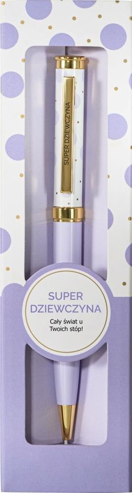 Długopis prezentowy Super Dziewczyna Długopis prezentowy Super Dziewczyna