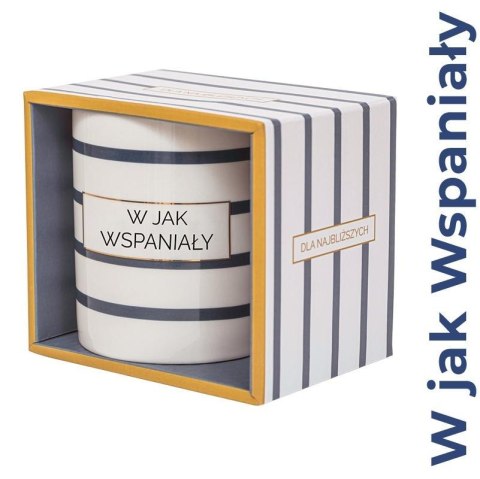 Kubek prezentowy W jak Wspaniały Kubek prezentowy W jak Wspaniały