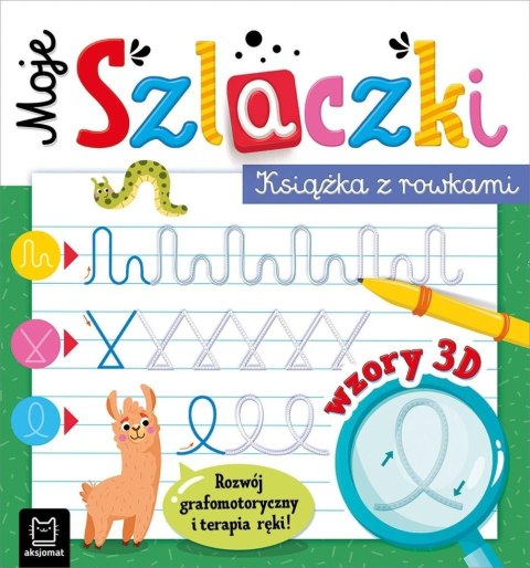 Moje szlaczki. Książka z rowkami Moje szlaczki. Książka z rowkami