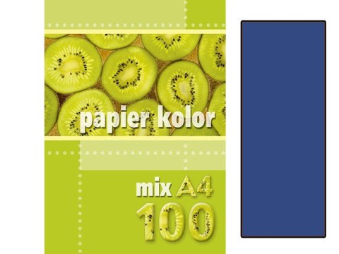 Papier ksero kolorowy A4 100k. KRESKA granatowy Papier ksero kolorowy A4 100k. KRESKA granatowy