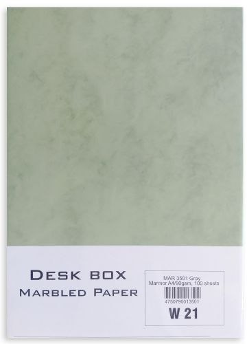 Papier marble 90g w21 A4-100 szary Papier marble 90g w21 A4-100 szary