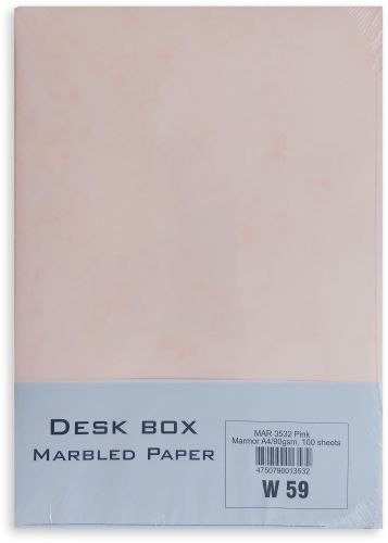 Papier marble 90g w59 A4-100 różowy Papier marble 90g w59 A4-100 różowy