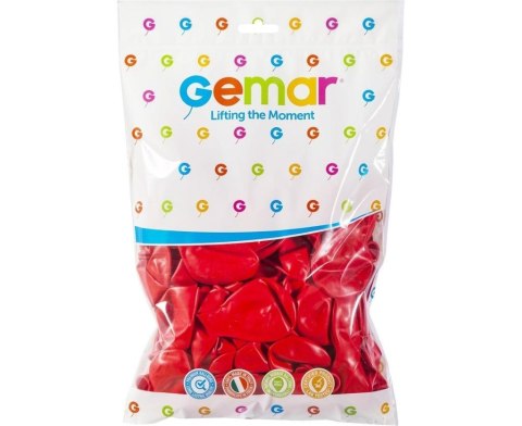 Balony pastelowe czerwone 21cm 100szt Balony pastelowe czerwone 21cm 100szt