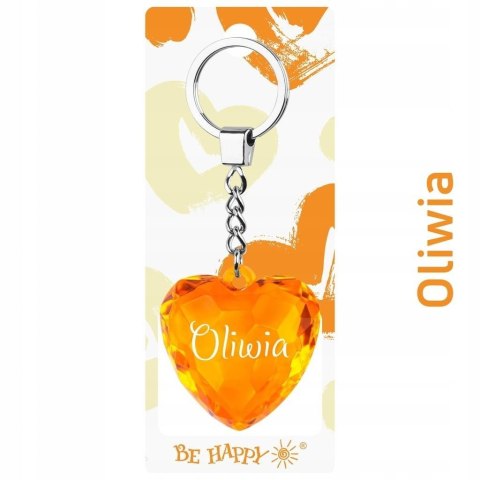 Brelok serce Oliwia Brelok serce Oliwia