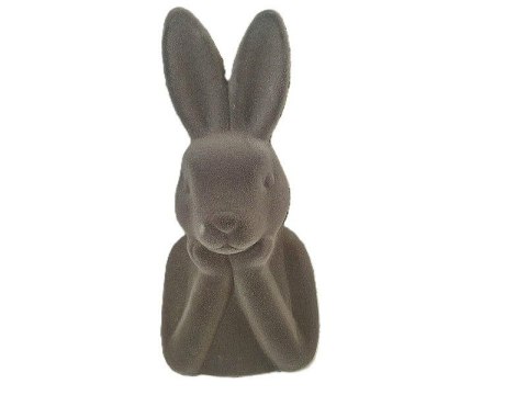 Figurka zająca pokryta materiałem Figurka zająca pokryta materiałem