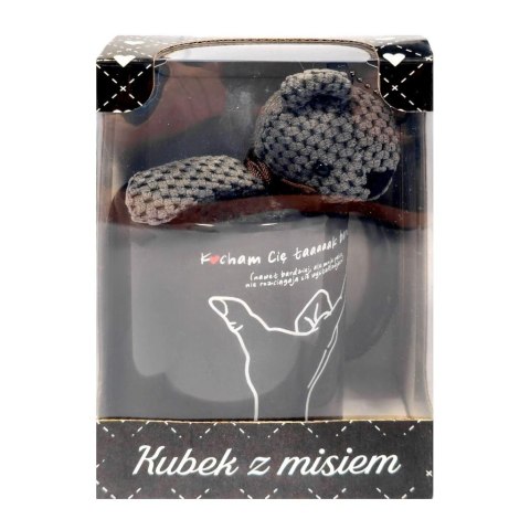 Kubek z misiem. Kocham cię tak bardzo Kubek z misiem. Kocham cię tak bardzo