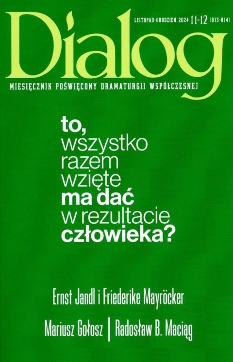 Dialog 11-12/2024 Dialog 11-12/2024