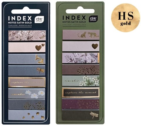 Zakładki indeksujące Satin Gold mix Zakładki indeksujące Satin Gold mix