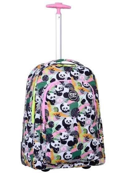 COOLPACK - ALAN - PLECAK MŁODZIEŻOWY NA KÓŁKACH - PANDA GANG COOLPACK - ALAN - PLECAK MŁODZIEŻOWY NA KÓŁKACH - PANDA GANG