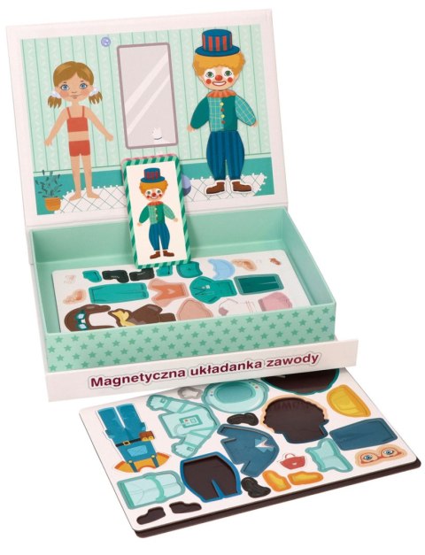 Tablica magnetyczna Zawody 74 elementy - Adam Toys 3+