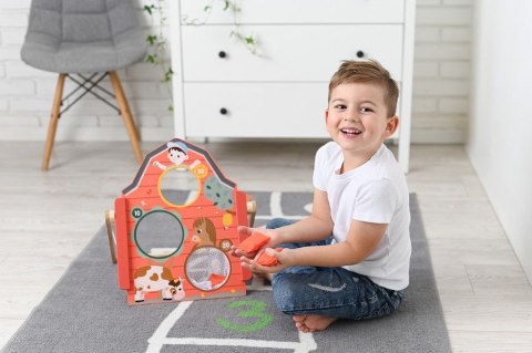 Gra zręcznościowa z woreczkami Farma 3+ - Adam Toys drewno