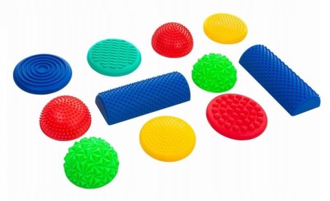 Ścieżka sensoryczna Tullo Maxi 11 elementów - mata 3+