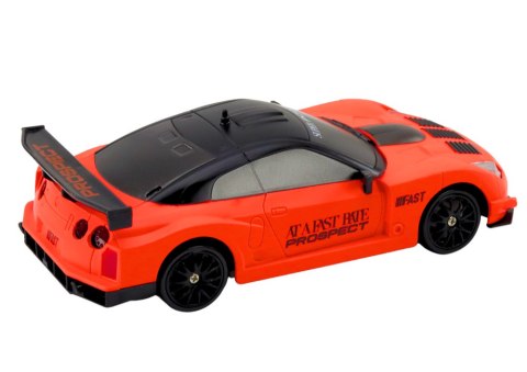 Autko Sportowe Zdalnie Sterowane R/C 1:24 Pomarańczowe Wymienne Koła Autko Sportowe Zdalnie Sterowane R/C 1:24 Pomarańczowe Wymienne Koła
