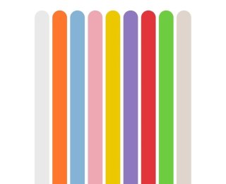 Balony Decomex pastel Assorted 100szt