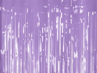 Kurtyna party jasny fiolet 100x200cm