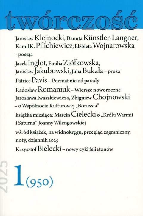 Twórczość 1/2025 Twórczość 1/2025