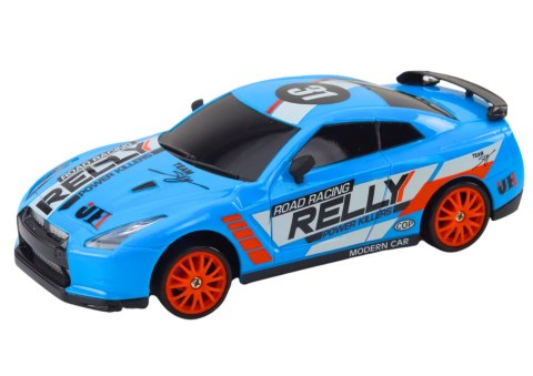 Autko Sportowe Zdalnie Sterowane R/C 1:24 Niebieski Wymienne Koła Autko Sportowe Zdalnie Sterowane R/C 1:24 Niebieski Wymienne Koła