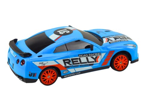 Autko Sportowe Zdalnie Sterowane R/C 1:24 Niebieski Wymienne Koła Autko Sportowe Zdalnie Sterowane R/C 1:24 Niebieski Wymienne Koła