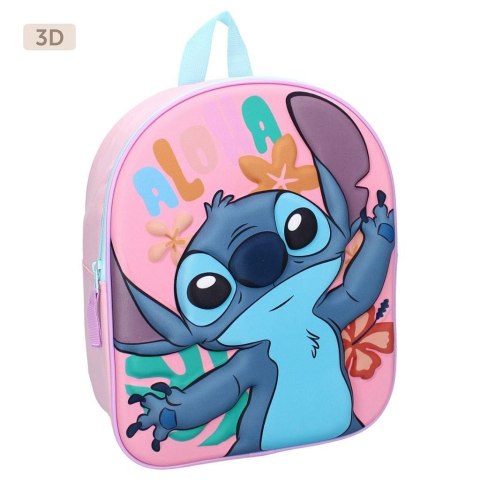 Plecak przedszkolny 3D Stitch Aloha Plecak przedszkolny 3D Stitch Aloha
