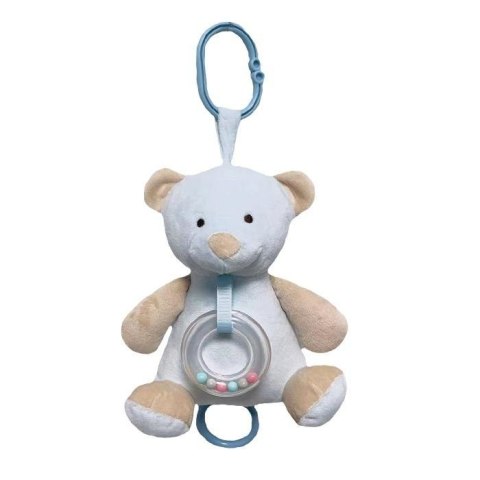 Pozytywka miś 18cm błękitny Pozytywka miś 18cm błękitny