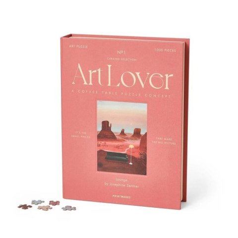 Puzzle 1000 Art Lover Book - Lounge Puzzle 1000 Art Lover Book - Lounge