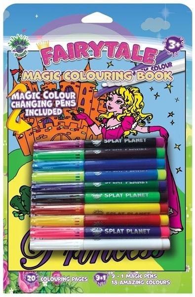 Książeczka z magicznymi mazakami Księżniczka Książeczka z magicznymi mazakami Księżniczka
